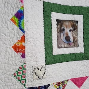 Photo Quilt Squares  Your Images on Fabric