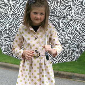 Girls Vintage Baseball Uniform Sewing Pattern, Dress and Coat (Sizes 2-8) (PDF Pattern) image 4
