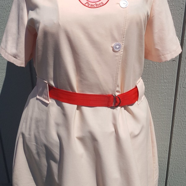 Vintage Baseball Uniform, Vintage Style Dress Pattern  and Coat Option Women XL-3xl with Free Iron on Transfer File