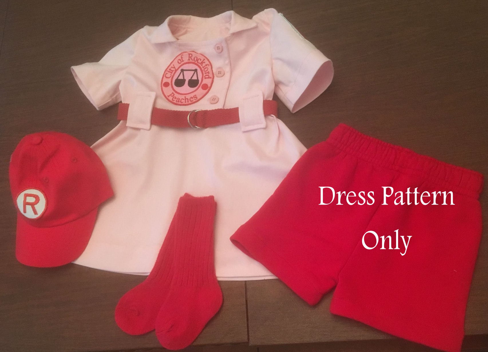 Vintage Baseball Uniform and Vintage Style Dress Pattern With | Etsy