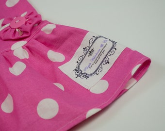 Logo Creation and Two Sheets of Custom Printed Fabric Labels for  You