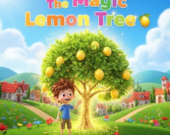 Il libro di fiabe per bambini "L'albero magico dei limoni" / Avventura magica, illustrazioni in 3D a cartoni animati