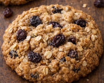 Oatmeal Raisin Cookies Recipe (Instant Download)