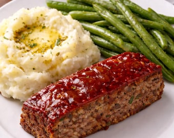 Classic Meatloaf Recipe | Family Favorite (Instant Download)