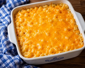 Old-Fashioned Baked Mac & Cheese Recipe (Instant Download)