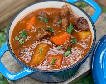 Irish Beef Stew Recipe (Instant Download)
