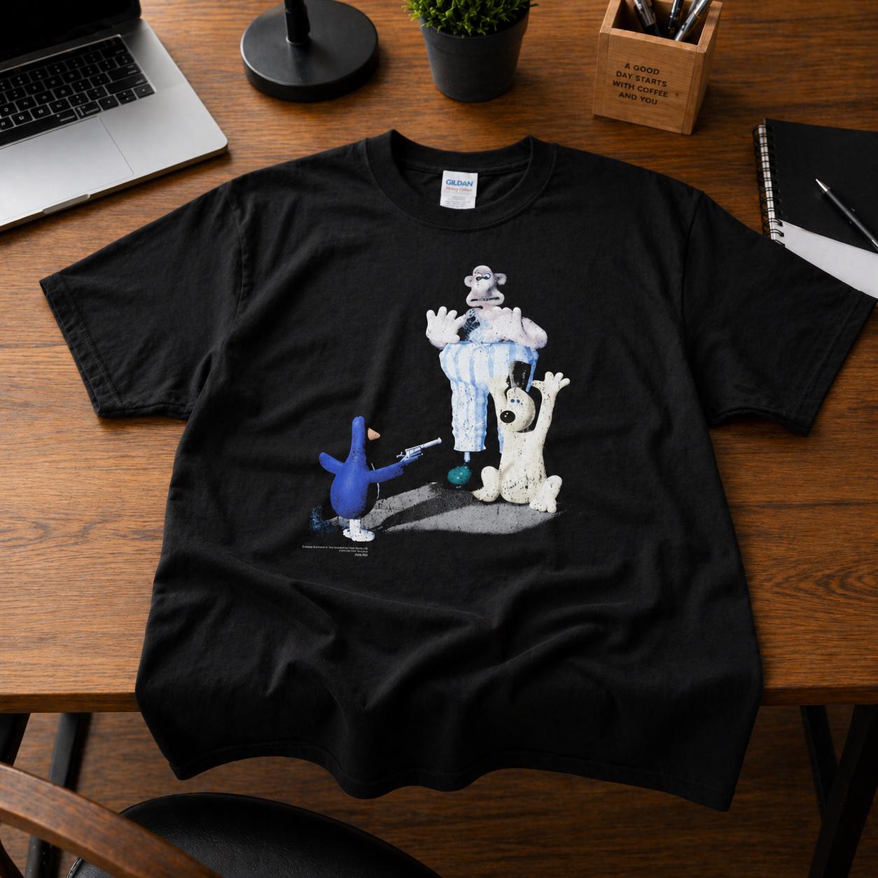 Vintage wallace and gromit t shirt - Etsy 日本