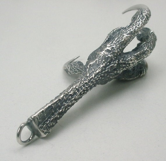 Sterling Silver Dragon Clasp 