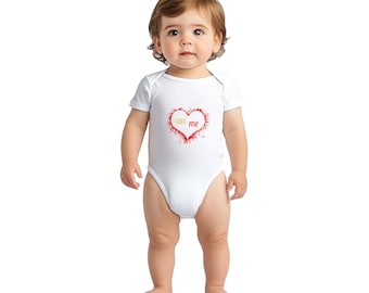 Baby Short Sleeve Bodysuit | Soft Cotton Infant Onesie | Unisex Baby Outfit | Cute Newborn Clothes | Everyday Baby Wear Gift