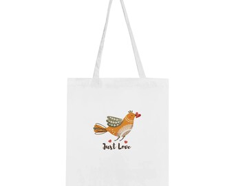 White Tote Bag for Women | Minimalist Canvas Shopper | Everyday Shoulder Bag | Reusable Eco Friendly Tote | Aesthetic Casual Gift Bag
