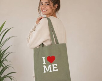 Classic Tote Bag for Women | Minimalist Canvas Shopper | Everyday Shoulder Bag | Reusable Eco Friendly Tote | Casual Aesthetic Bag