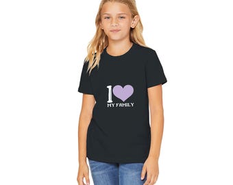 Premium Kids Crewneck T-Shirt | Soft Cotton Toddler Tee, Unisex Children Shirt, Everyday Wear, Birthday Gift for Boys and Girls