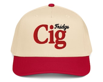 Fridge Cig Hat (Embroidered 5 Panel Cap)