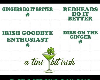 St Patrick's Day PNG, Dibs On The Ginger PNG, Gingers Do It Better PNG, Funny Redheads Shirt, Pappys Day Shirt, Funny Irish Day Te