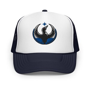 Minnesota Rebel Loon Hat – MN Protest Bird Cap, Politiskt motståndsbasebollkeps, Progressiv statsbroderad truckerkeps Pride