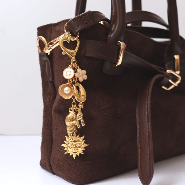 Build Your Own Bag Charm Keychain, Custom Luxury Purse Chain Accessory,Personalized Handbag Charm