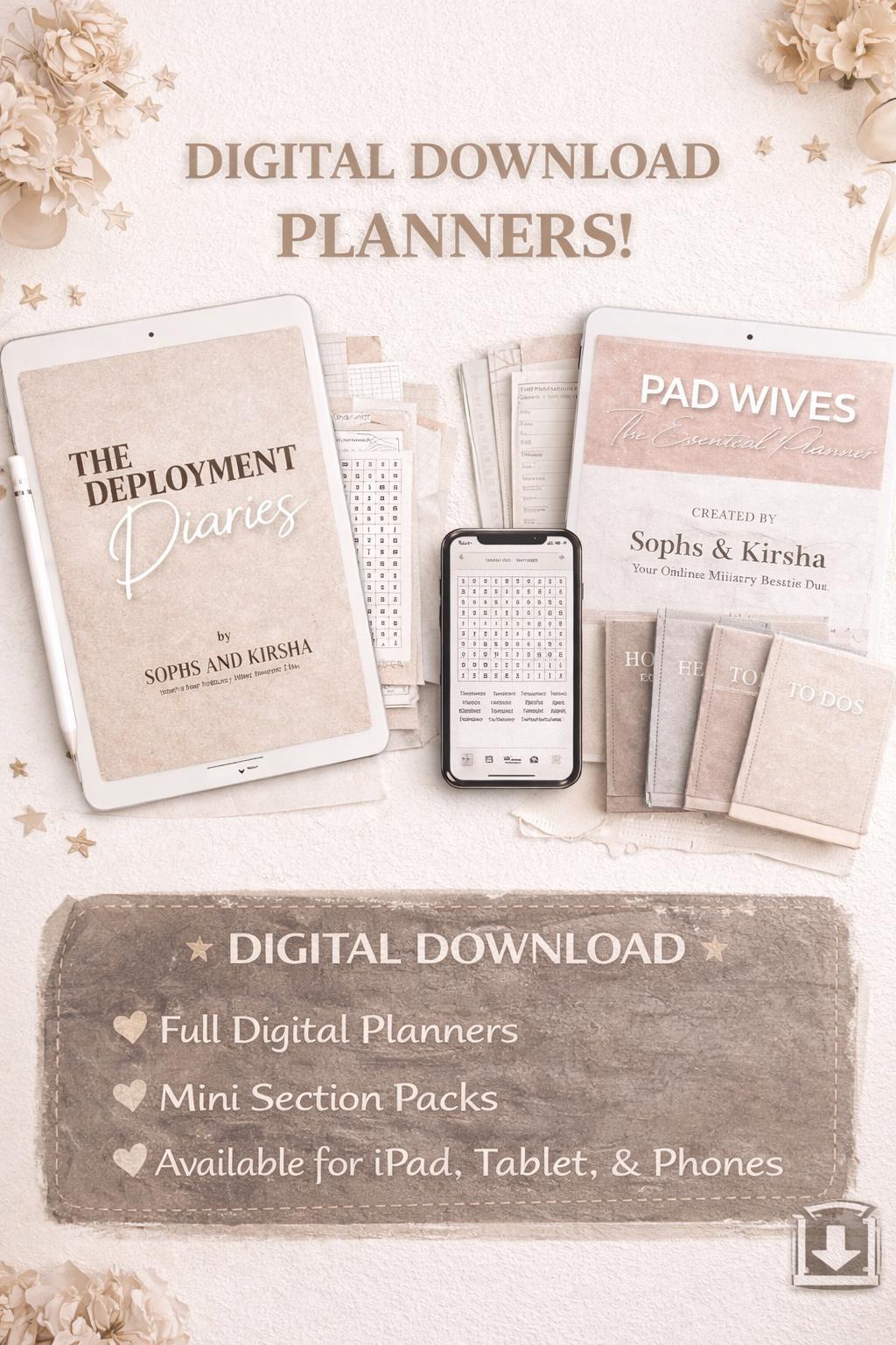 Deployment Countdown Tracker Printable | Digital Download for Military ...
