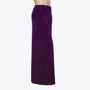 Rayon jersey palazzo pants