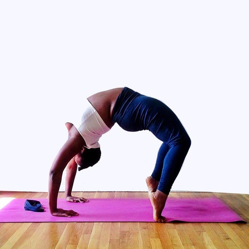 Plus Size Yoga Leggings-handmade-hand 