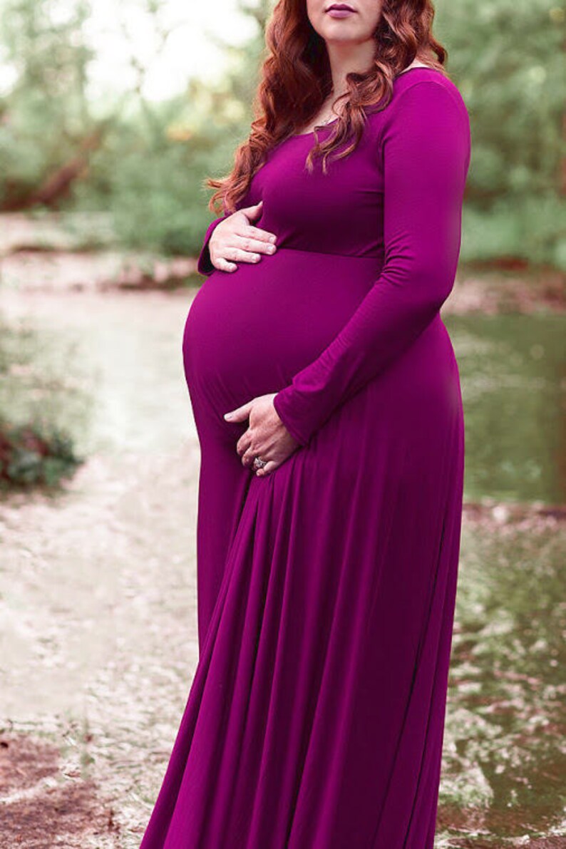 Plus Size Maternity Photography Maxi Dress or Casual Wedding Etsy