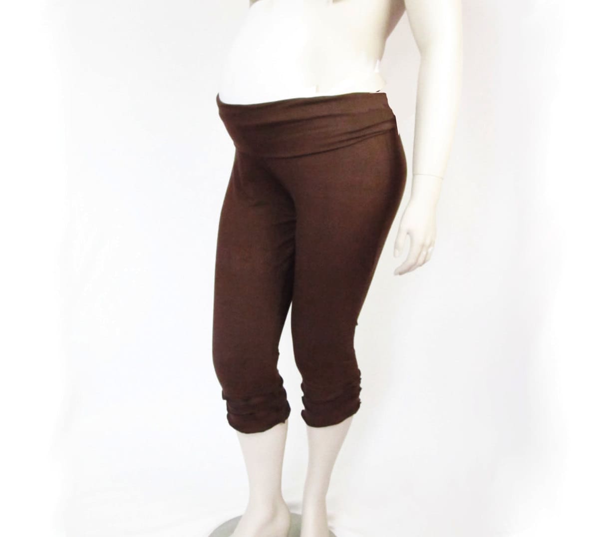 Maternity CaprisTriple Ruffled CuffsHand Dyed Etsy