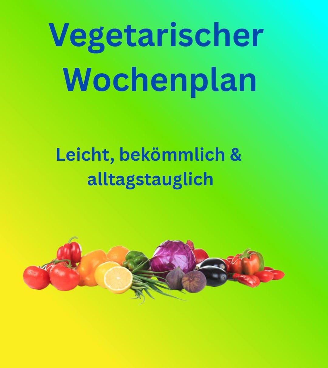 Vegetarian Weekly Meal Plan | 8-page Meal Planner | Recipes, Snack ...