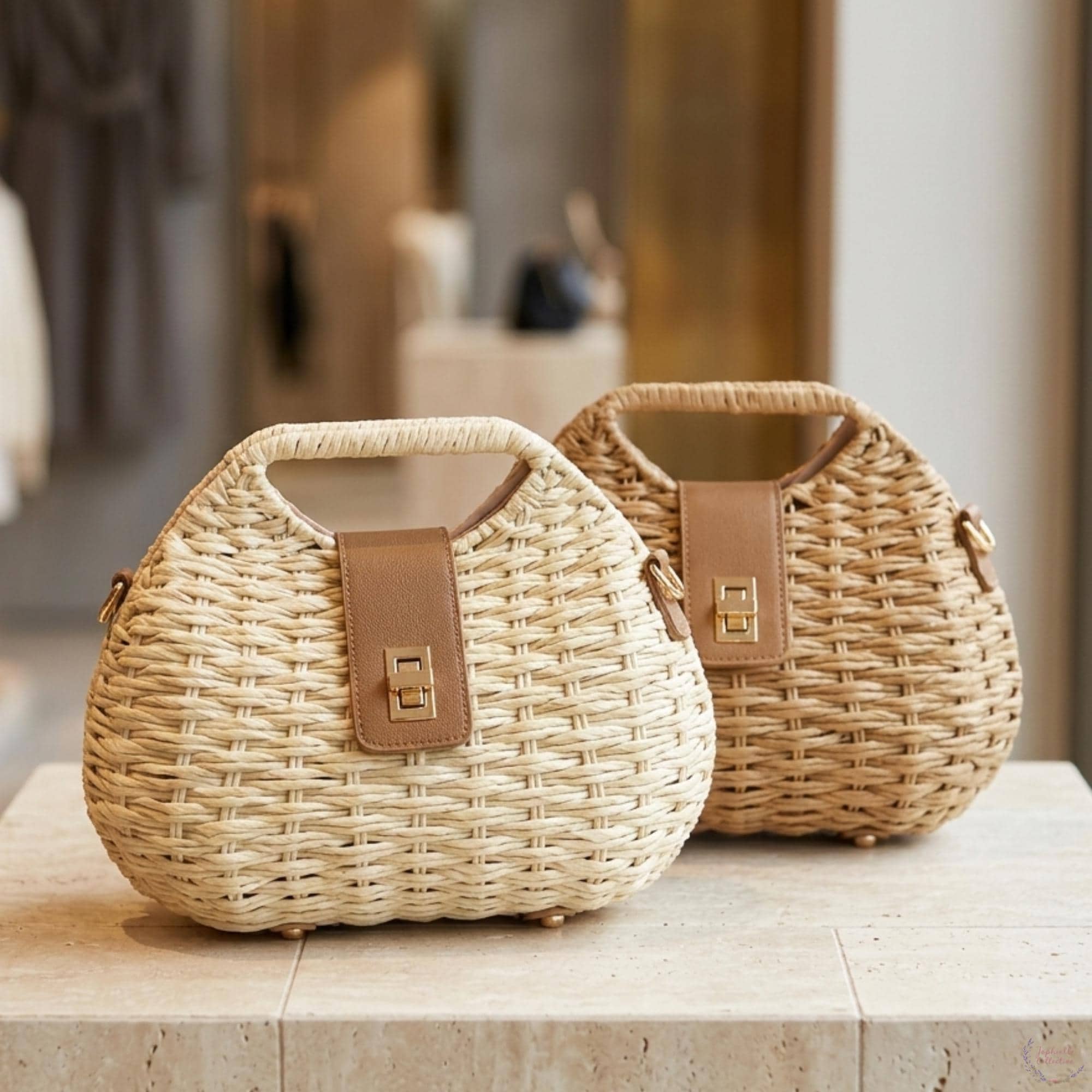 Coach Straw Bag - Etsy Canada