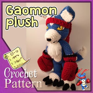 PATTERN - Gaomon crochet pattern