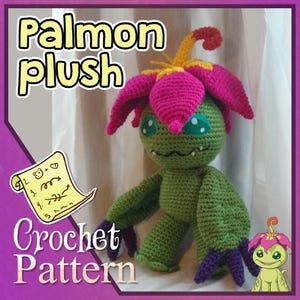 PATTERN - Palmon crochet pattern PDF