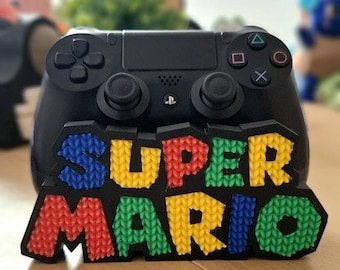 Super Mario controllerhouder | 3D-geprinte controllerhouder | Bureau-organizer geïnspireerd op Nintendo | PS5 Xbox controllerhouder | Gamercadeau