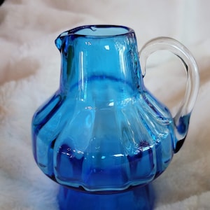 Vintage Pilgrim Glass Pitcher