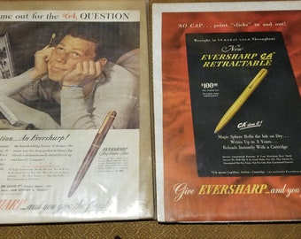 1940's Eversharp Ads