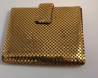 1970's Whiting and Davis mesh Card holder/wallet