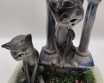 1970's Zampiva Ceramic Cats