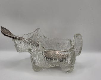 1930's L.E. Smith Scottie Spoon holder