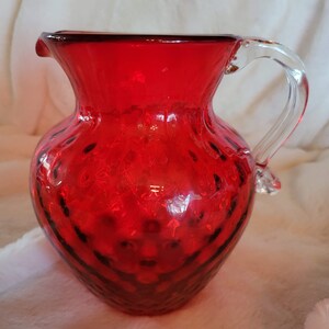 Vintage Pilgrim Glass pitcher