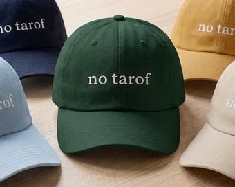 No Tarof | Embroidered Dad Hat | Persian Culture, Farsi Humor, Iranian American Gift
