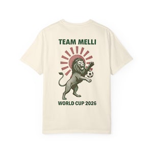 Iran World Cup 2026 Shirt, Lion and Sun Team Melli Tee, Shir o Khorshid, Persian Gift, Free Iran (Unisex) image 11