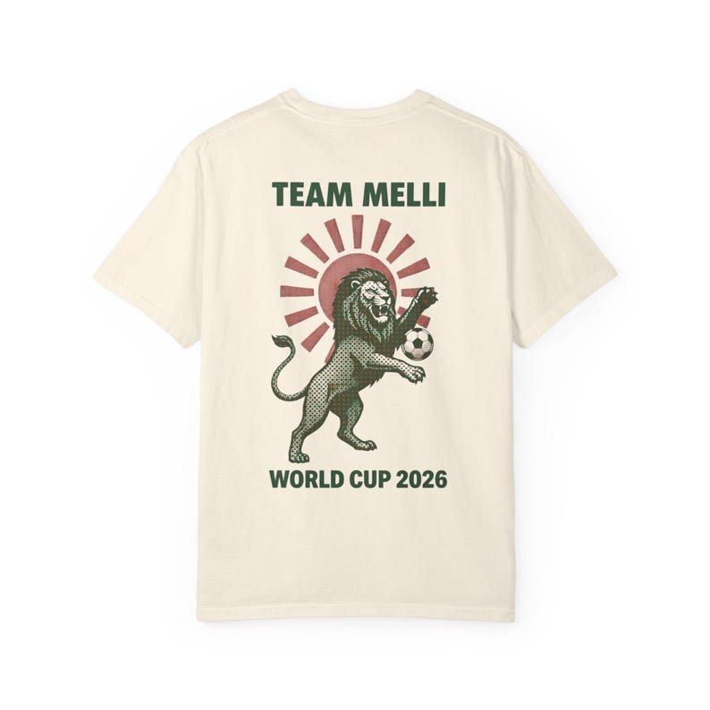 Iran World Cup 2026 Shirt, Lion and Sun Team Melli Tee, Shir o Khorshid, Persian Gift, Free Iran (Unisex) image 11
