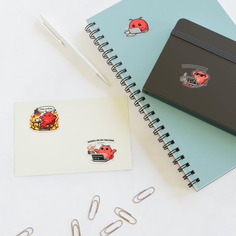 Claude Code Sticker Openclaw Sticker Pack | AI Automation Developer Decals | Claude Code ...
