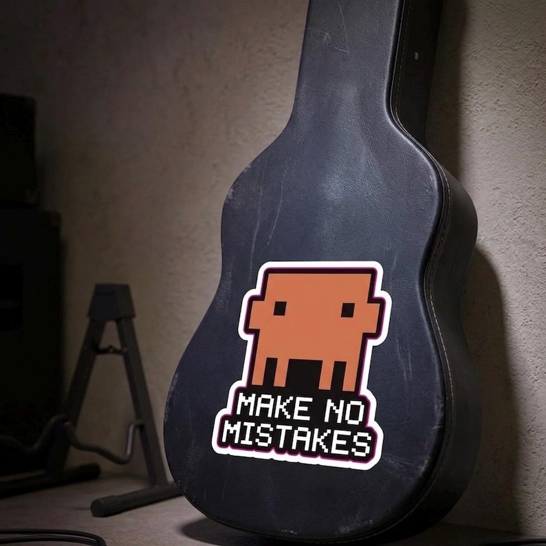 Claude Code Sticker, Claude AI Sticker, Make No Mistakes, Programmer ...
