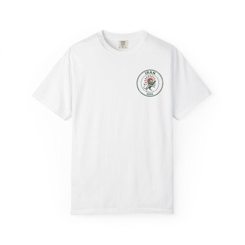 Iran World Cup 2026 Shirt, Lion and Sun Team Melli Tee, Shir o Khorshid, Persian Gift, Free Iran (Unisex) image 13