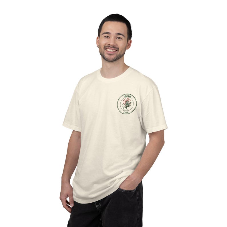 Iran World Cup 2026 Shirt, Lion and Sun Team Melli Tee, Shir o Khorshid, Persian Gift, Free Iran (Unisex) image 16