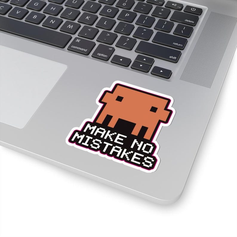 Claude Code Sticker, Claude AI Sticker, Make No Mistakes, Programmer ...