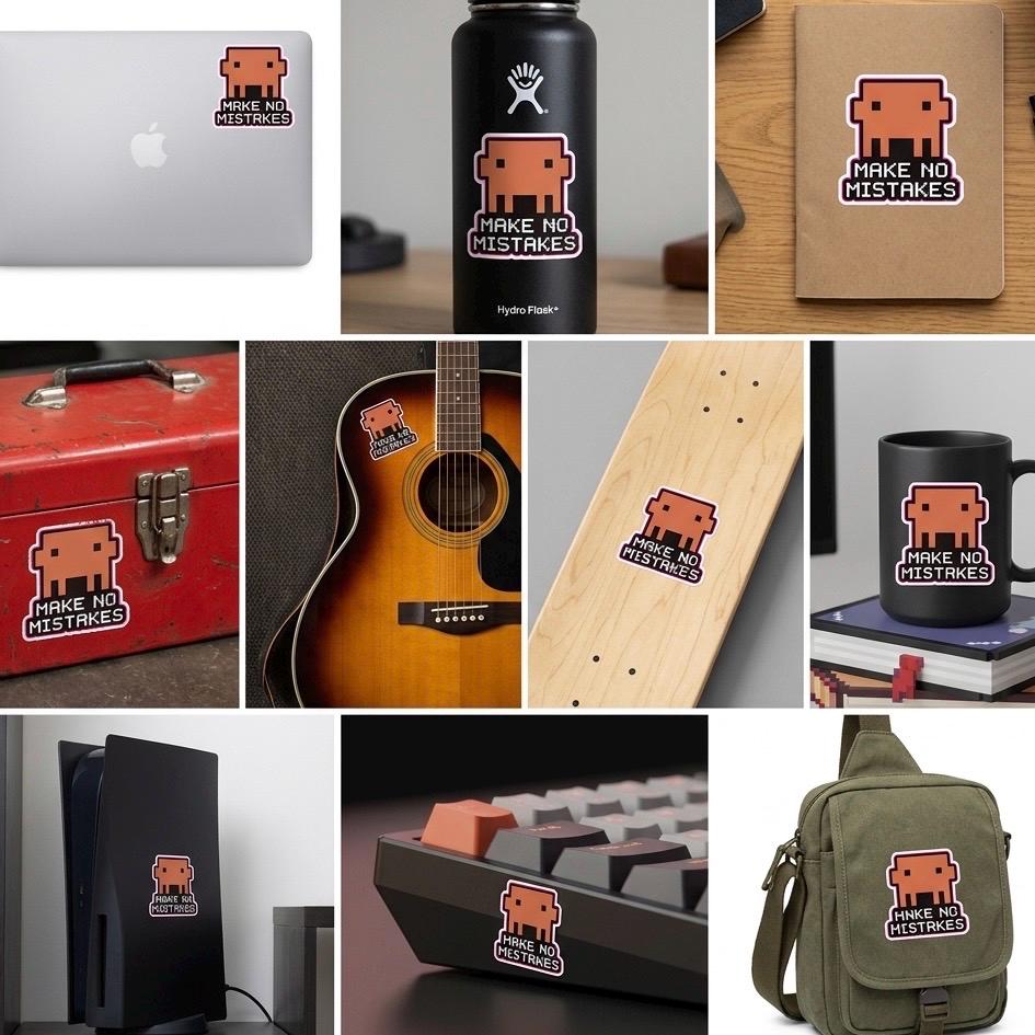 Claude Code Sticker, Claude AI Sticker, Make No Mistakes, Programmer ...