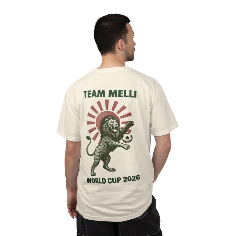 Iran World Cup 2026 Shirt, Lion and Sun Team Melli Tee, Shir o Khorshid, Persian Gift, Free Iran (Unisex) image 17