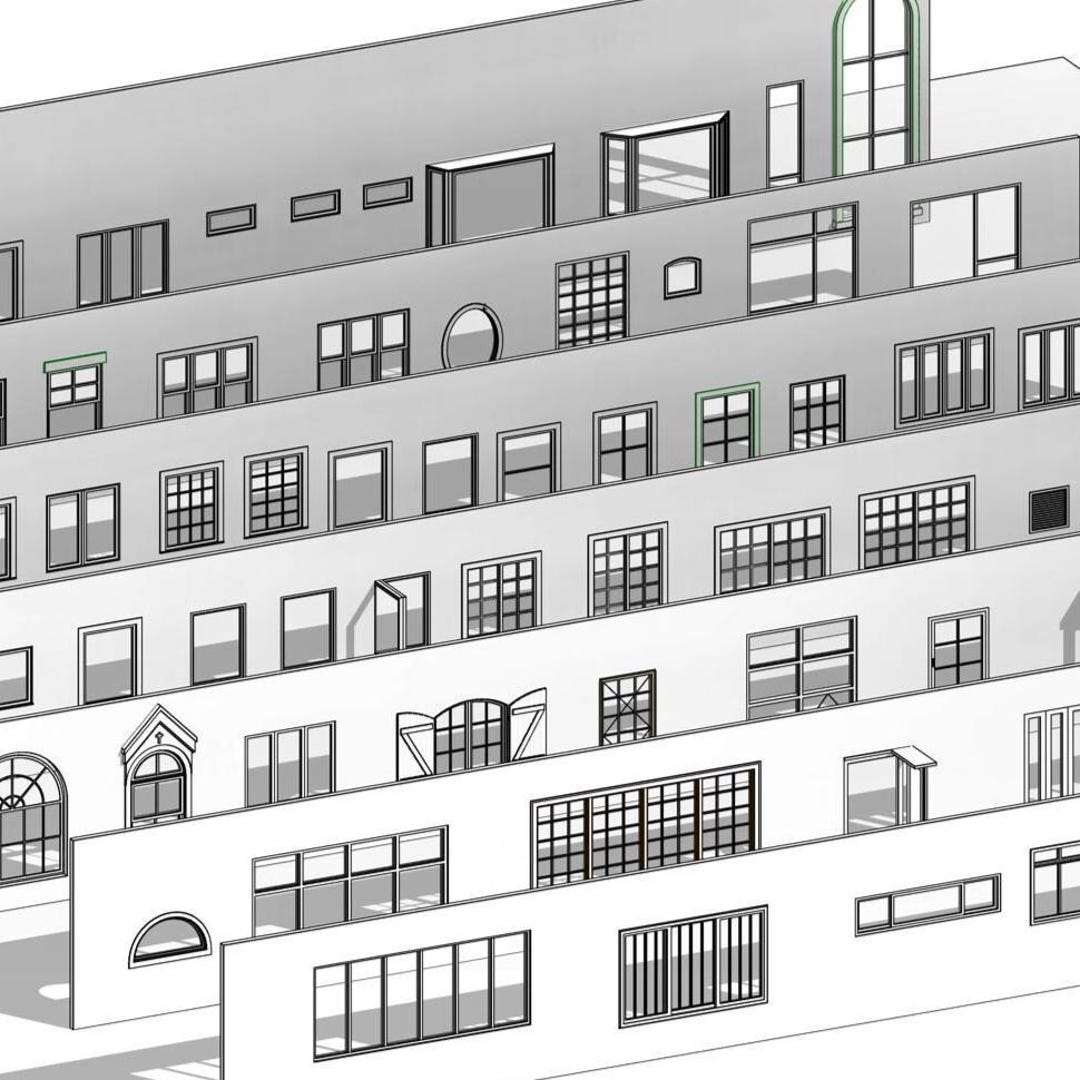 Revit Window Families 2020-2025 – Architectural Models (.rfa & .rvt) - Etsy