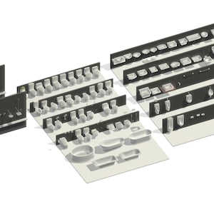 May include: A display of various bathroom fixtures, including toilets, sinks, bathtubs, and urinals. The fixtures are white and arranged on black and white platforms, showcasing a range of designs and styles for bathroom renovations.