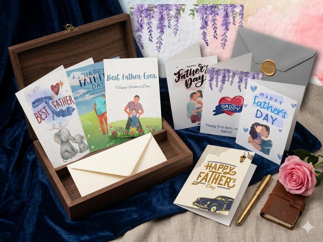 Father s Day Card Bundle Dad Ever Greeting Cards 7 Designs digital father-s-day-card-bundle-dad-ever-greeting-cards-7-designs-digital