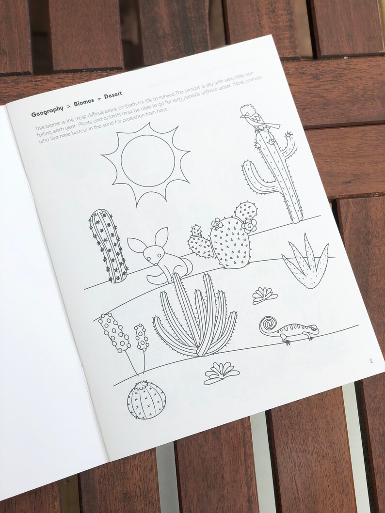 Montessori Educational Coloring Book Homeschool workbook | Etsy